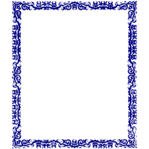 Clip art blue borders - Free Clipart Images