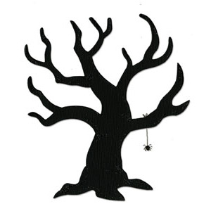 Pix For > Spooky Tree Silhouette Clip Art