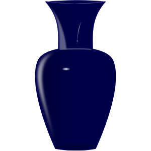 Blue glass vase clipart, cliparts of Blue glass vase free download ...