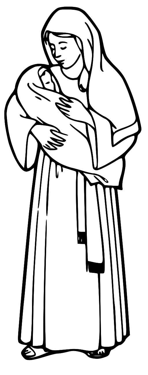 Jesus With Children Clip Art