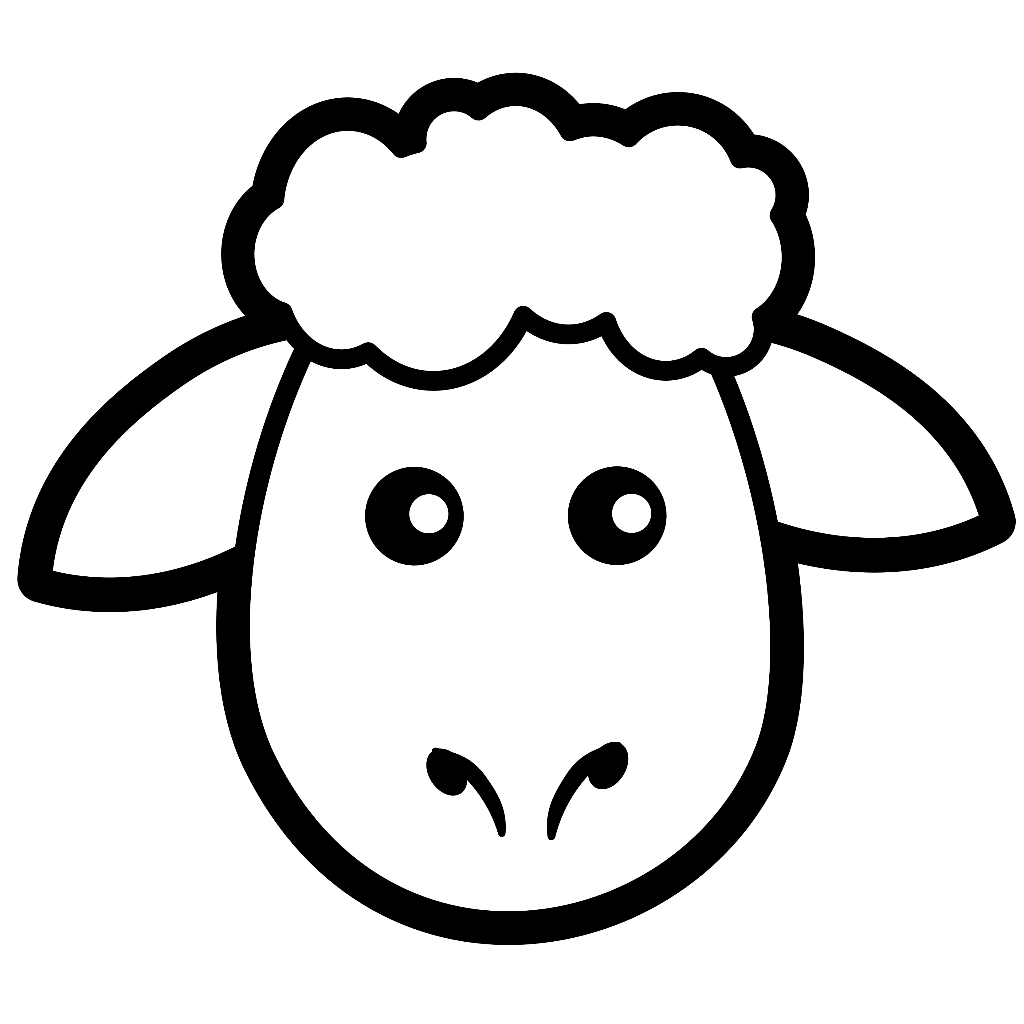 Mouton Clipart Black And White - ClipArt Best