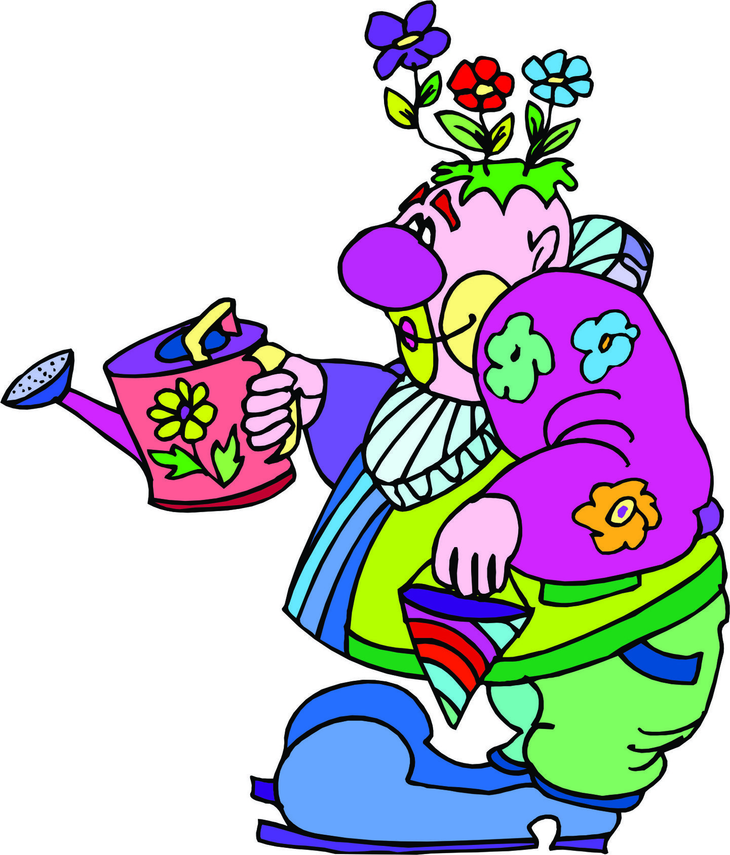 Cartoon Clowns Page 3 Clipart - Free to use Clip Art Resource