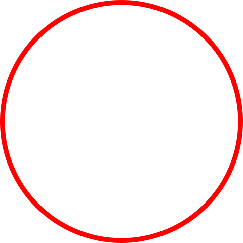 File:Red circle (thin).svg
