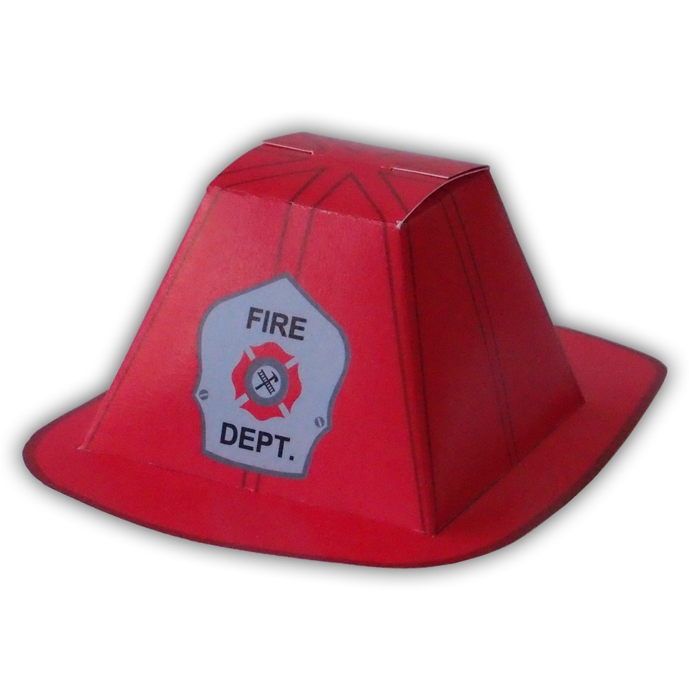Firefighter Hat Template - Free Clipart Images