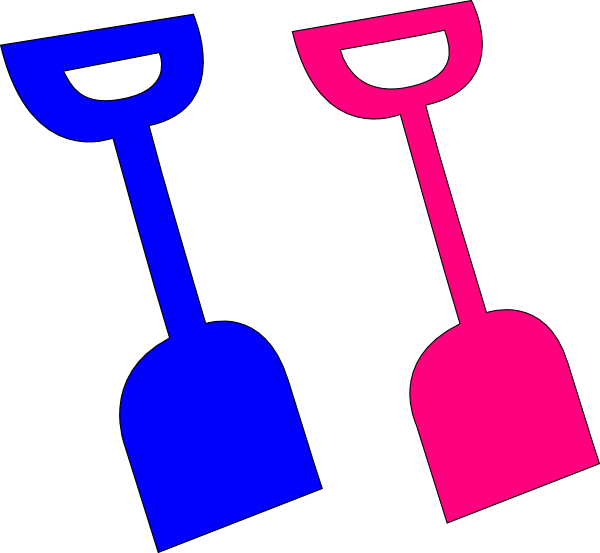 Beach shovel clipart - ClipartFox