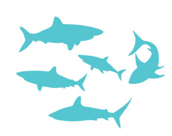 shark stencil – Etsy