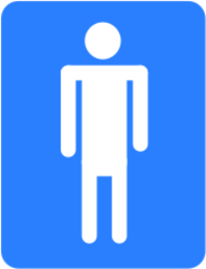 Man Bathroom Logo - ClipArt Best