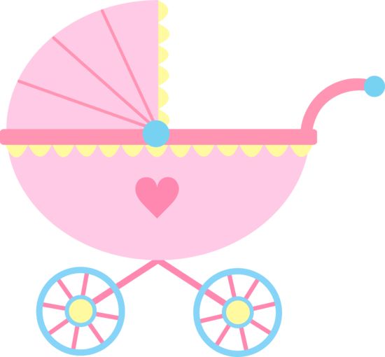 Image of Baby Stroller Clipart #3703, Cute Blue Baby Carriage Free ...