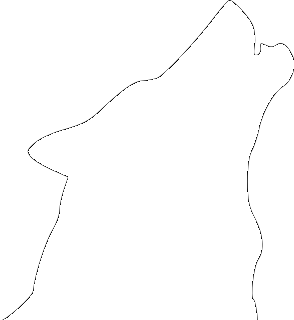 Free Wolf Clipart, 1 page of Public Domain Clip Art