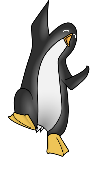 Penguin clip art Free Vector