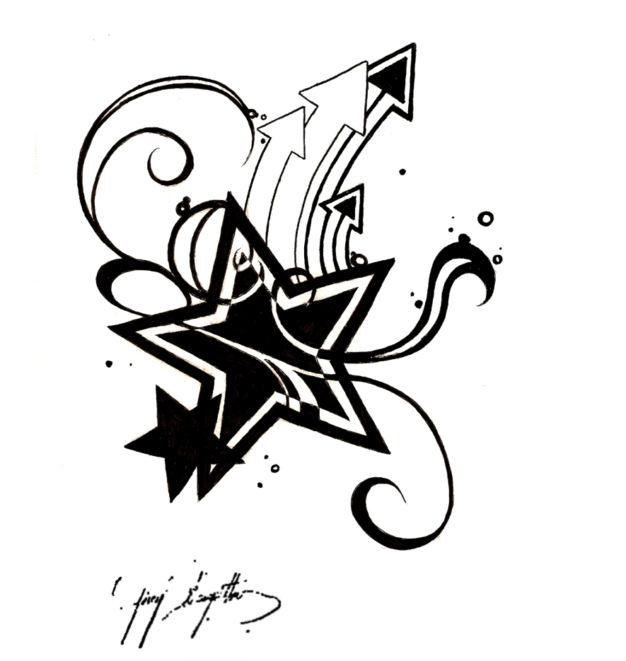 Star Tattoo Design