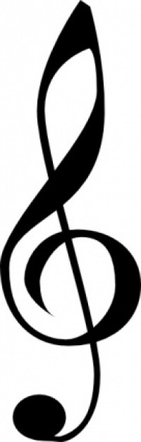 Pics Of Treble Clefs Clipart Best