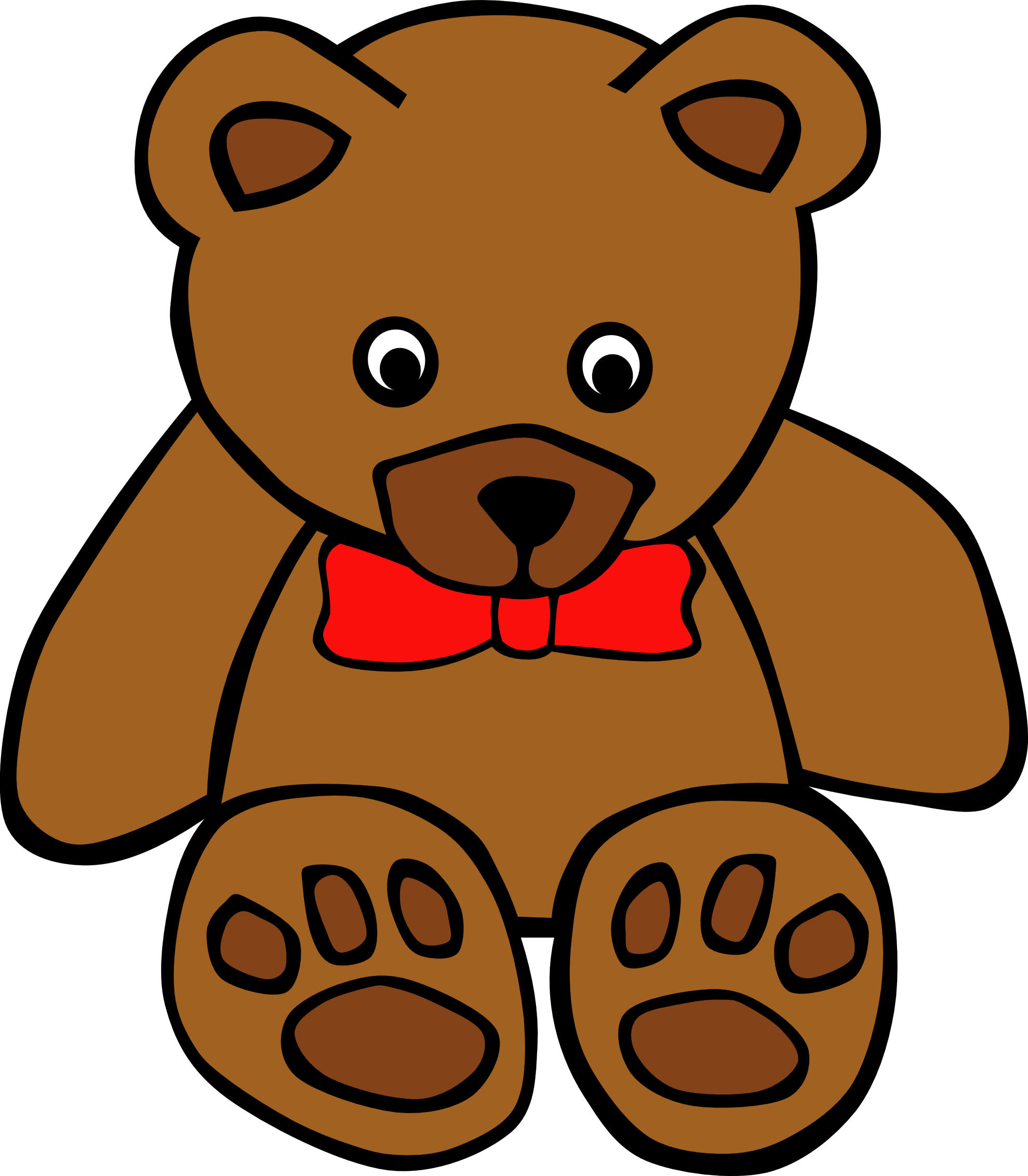 One Teddy Bear - ClipArt Best