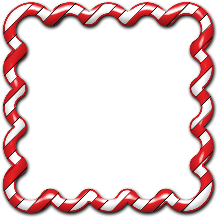 Candy cane clipart border