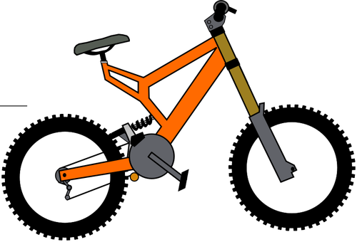 201 free bike vector image | Public domain vectors