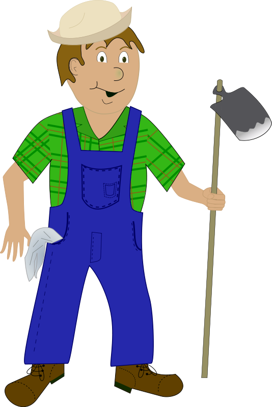 Farmer Free Vector / 4Vector