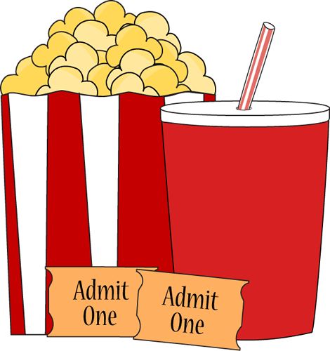 Movie Theater Popcorn Clipart - Free Clipart Images