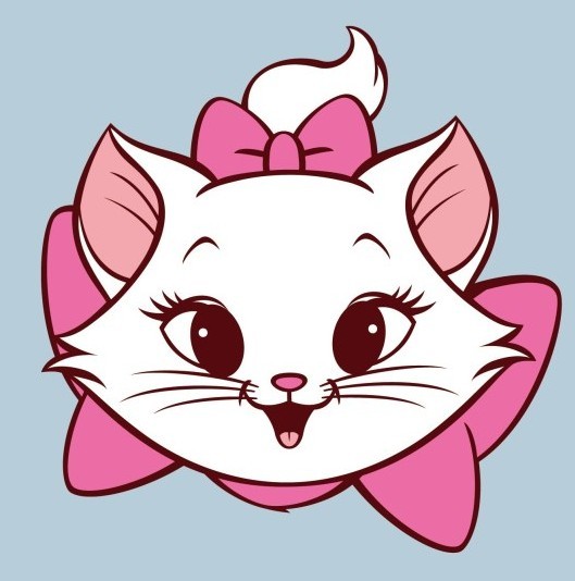 Cute Cartoon Kitty Vector Illustration - Litle Pups