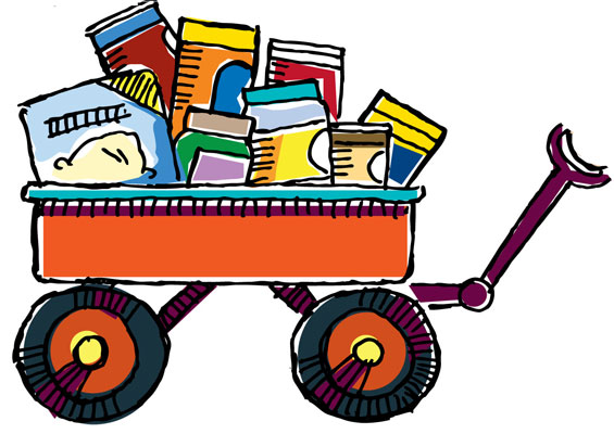 Holiday Food Drive Clipart