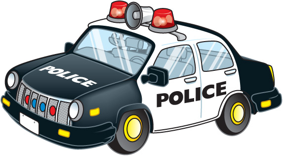 Uk police car clipart