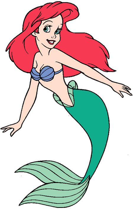 Little Mermaid Characters Clipart