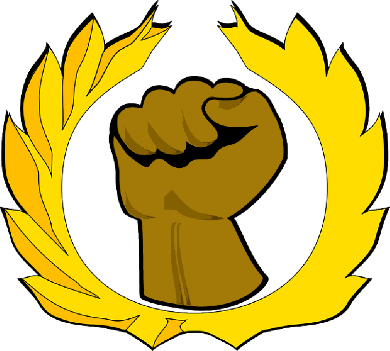 SYMBOL, HAND, PEACE, DAY, UNION, FIST, GAUNTLET, LABOR - Public ...