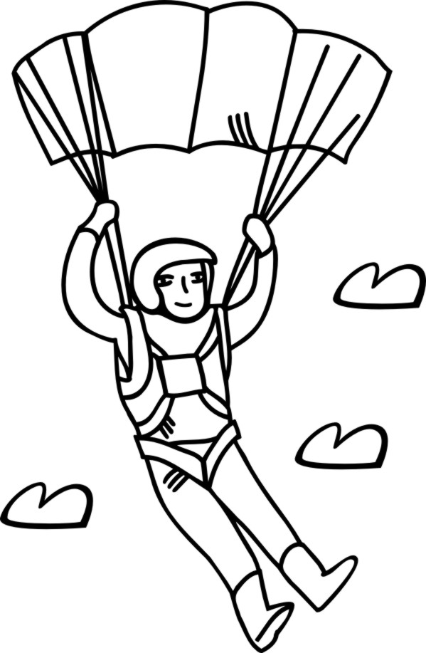 Sky Diver [M304205] - $4.00 : Custom Vinyl Stickers Decals, for Cars