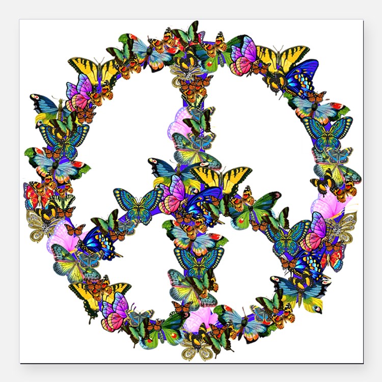 Butterfly Peace Symbol Gifts & Merchandise | Butterfly Peace ...