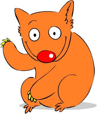 Wombat Clip Art Free - Free Clipart Images