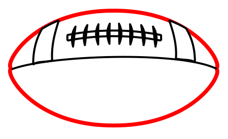 Football Outline Template