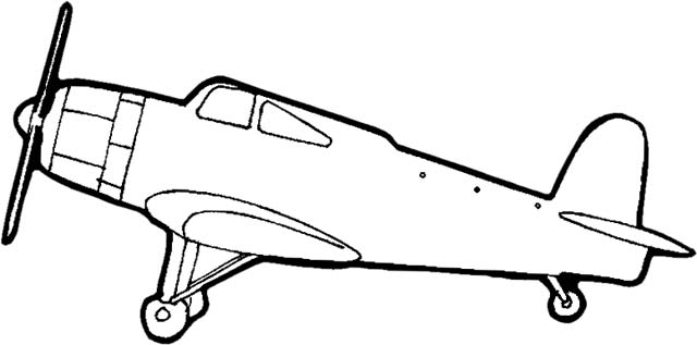 Propeller plane clipart - ClipartFox