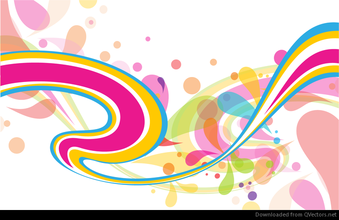 Abstract colorful stripes background - Vector download