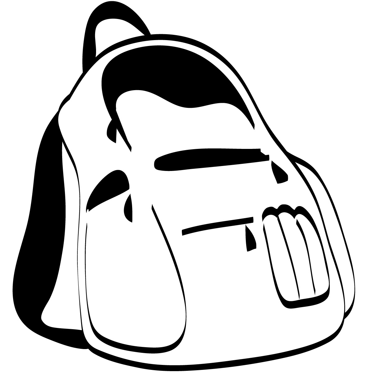 Backpack Coloring Page - Free Clipart Images