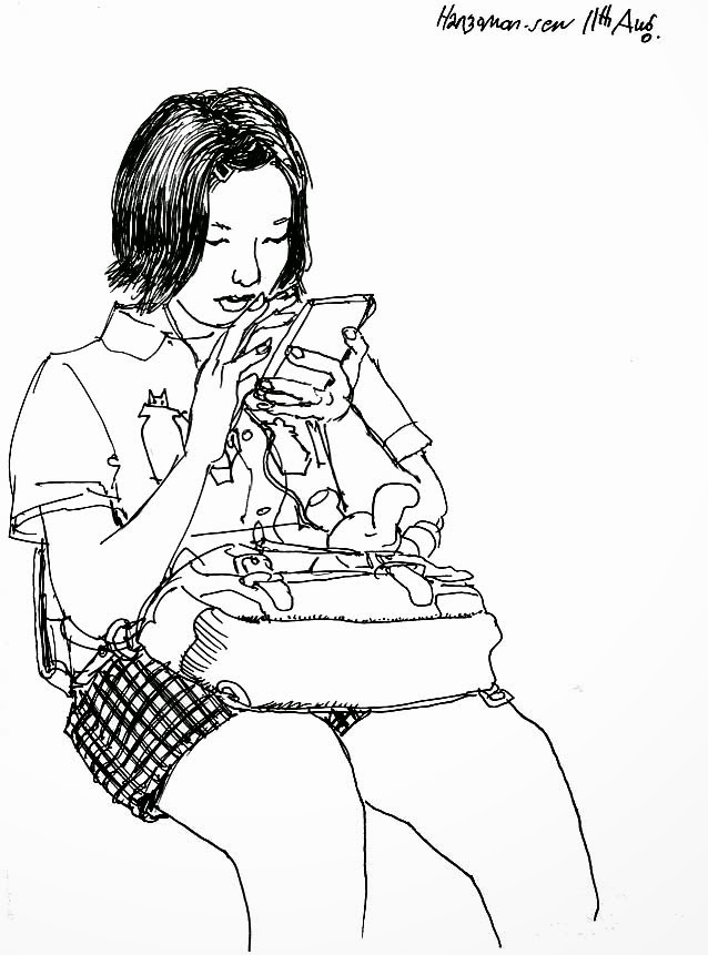 shelley scraps: Tokyo Sketchbook Part 1