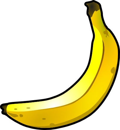 Banana clipart hd - ClipartFox