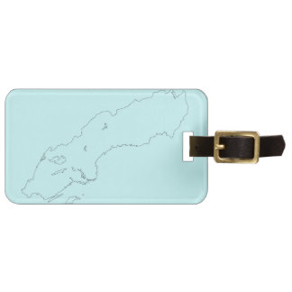 Outline Map Luggage & Bag Tags | Zazzle