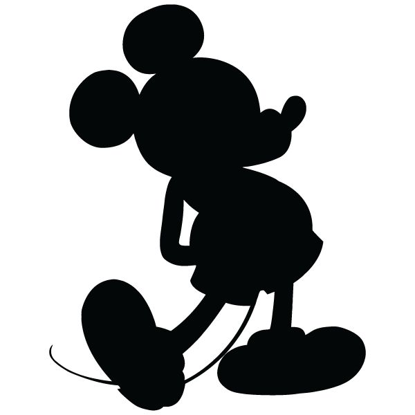 Mickey Silhouette | Disney Decals ...