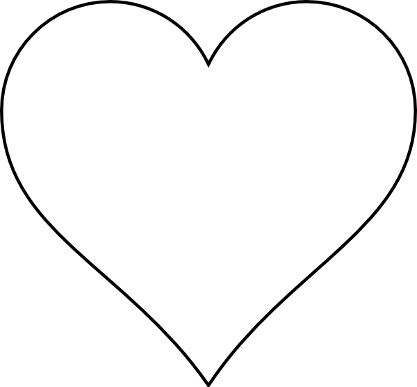 Heart Stencils Free ClipArt Best