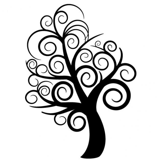 22+ Swirly Tree Clip Art