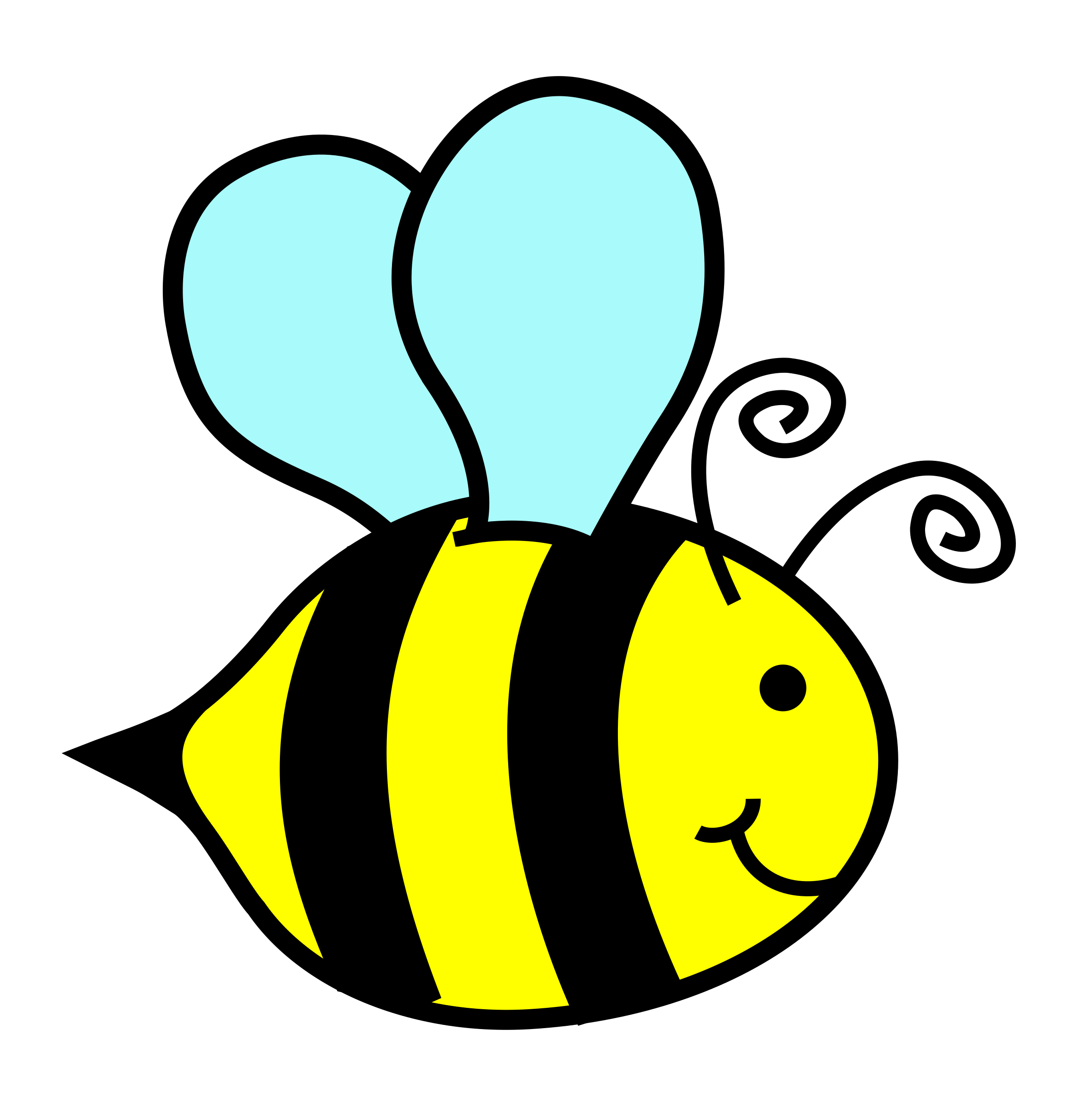 Clipart - Bumble Bee