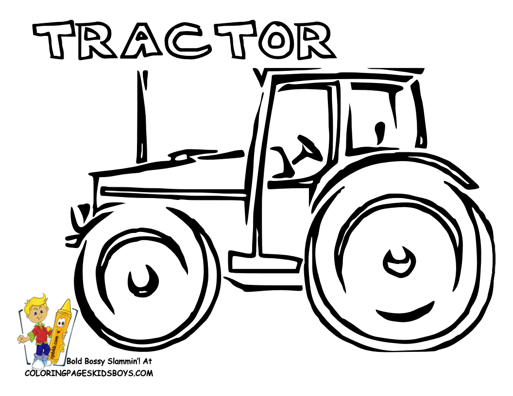 Red Tractor Clipart For Kids - Free Clipart Images