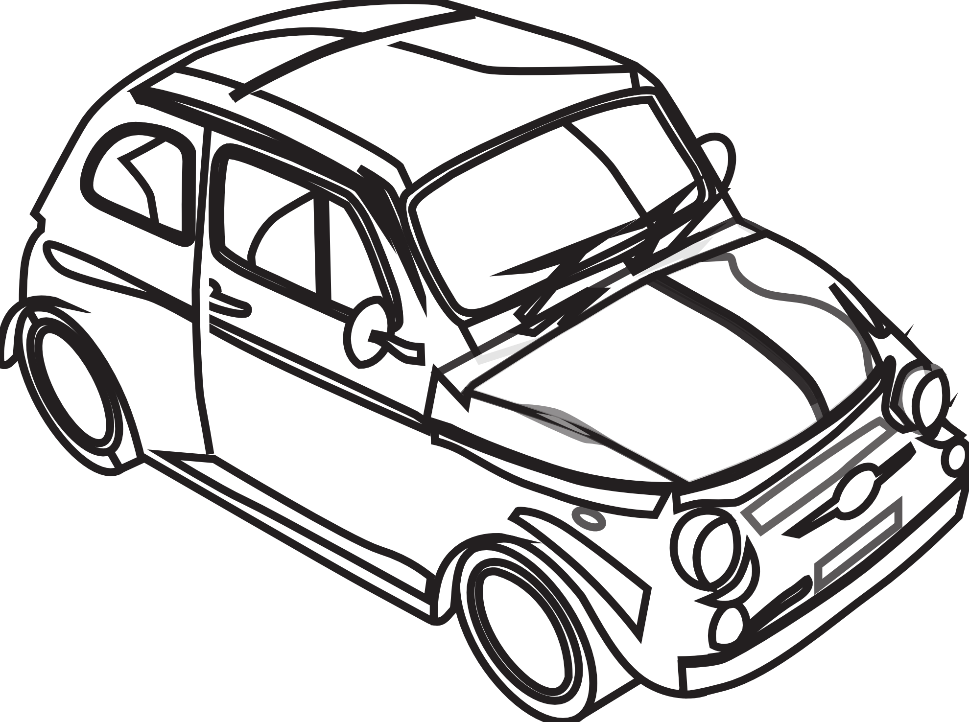 Black And White Car Drawings | Free Download Clip Art | Free Clip ...