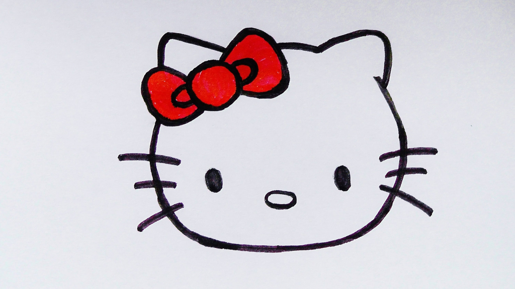 Cute Cat Face Drawing Easy - kisah-kisah Teladan