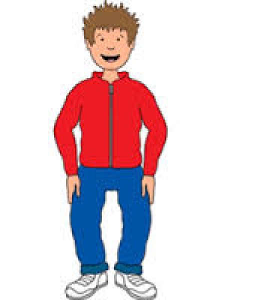 Teen Boy Cartoon Clipart