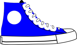 Clip Art Blue Slippers Clipart