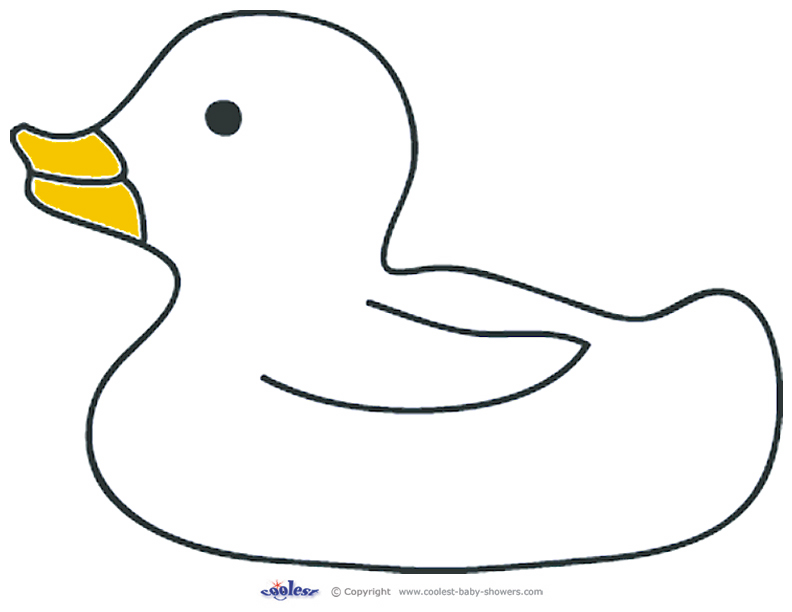 Duck Outline Printable ClipArt Best