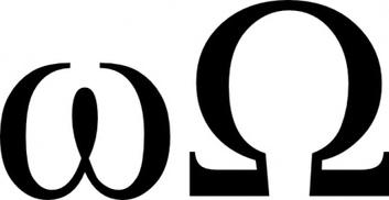Omega, Ohm Free Vector - Signs & Symbols Vectors | DeluxeVectors.com