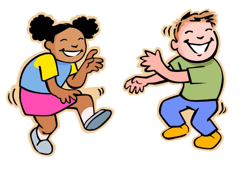 Clipart children dancing