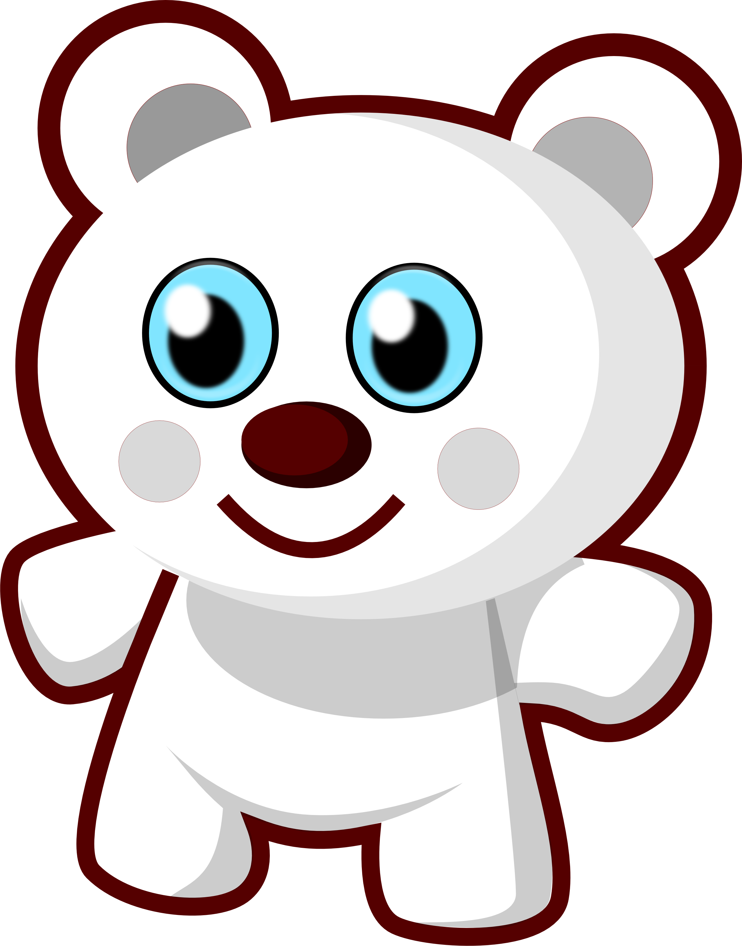 Cute Bear Peeker More Cute Bears Svg Bear Teddy Bears Bear Clipart ...