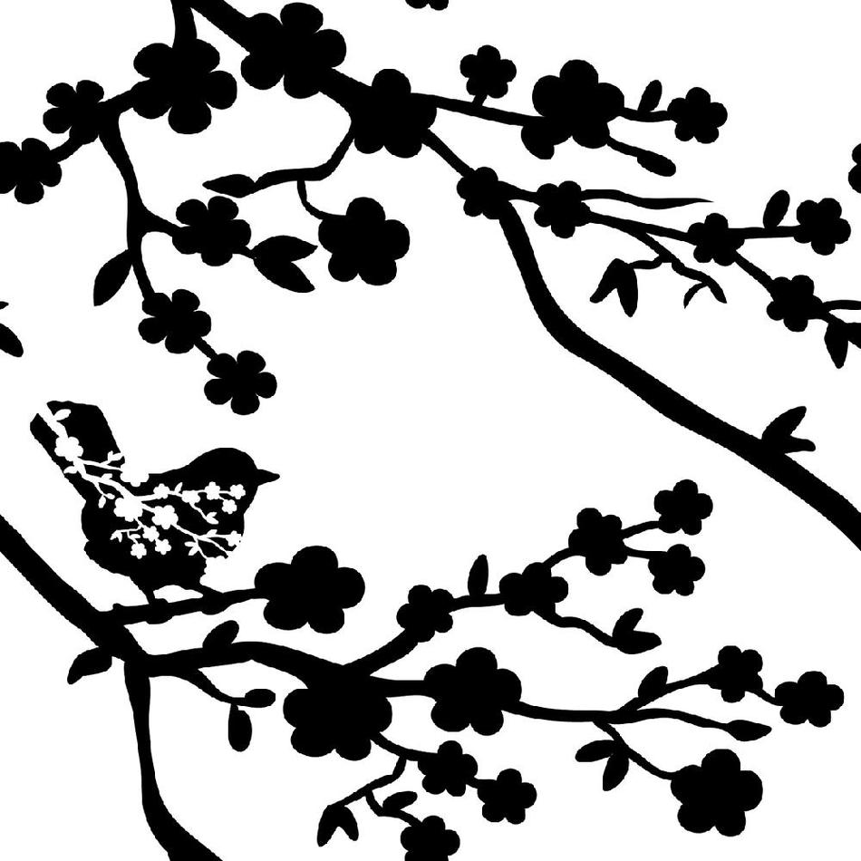 Silhouette Flower Clipart - Free to use Clip Art Resource